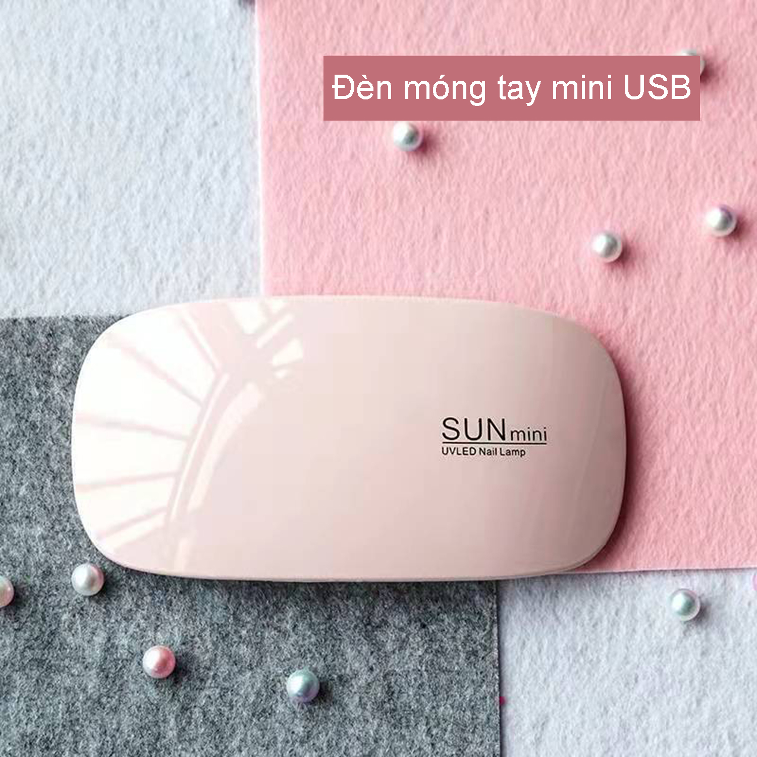 Máy hong khô sơn móng tay SUN tiện lợi mini có đèn led 6W ,máy hơ sơn gel,máy hơ gel mini