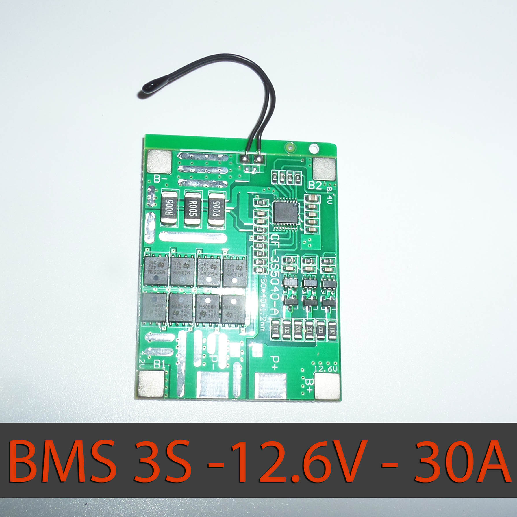 Mạch 3S 11.1V 12.6V - Dòng xả 30A -  Full Bảo vệ và sạc cân bằng (pack) pin Li-ion 3S 11.1V-12.6V