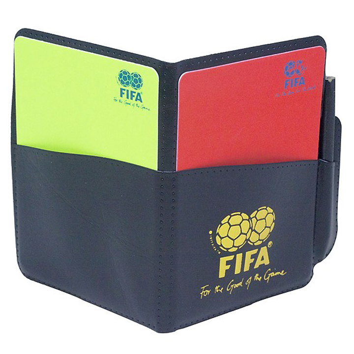 Thẻ trọng tài fifa 1 bộ 2 the sổ và viết