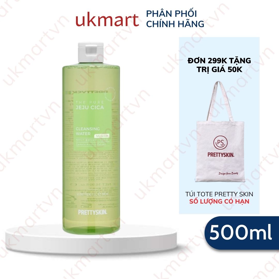 Tẩy trang rau má Prettyskin Pretty Skin 500ml