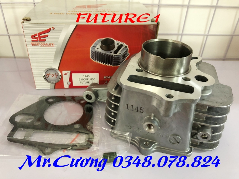 Bộ hơi (xi lanh - pistong - xéc măng) xe FUTURE 1, Wave thái 110