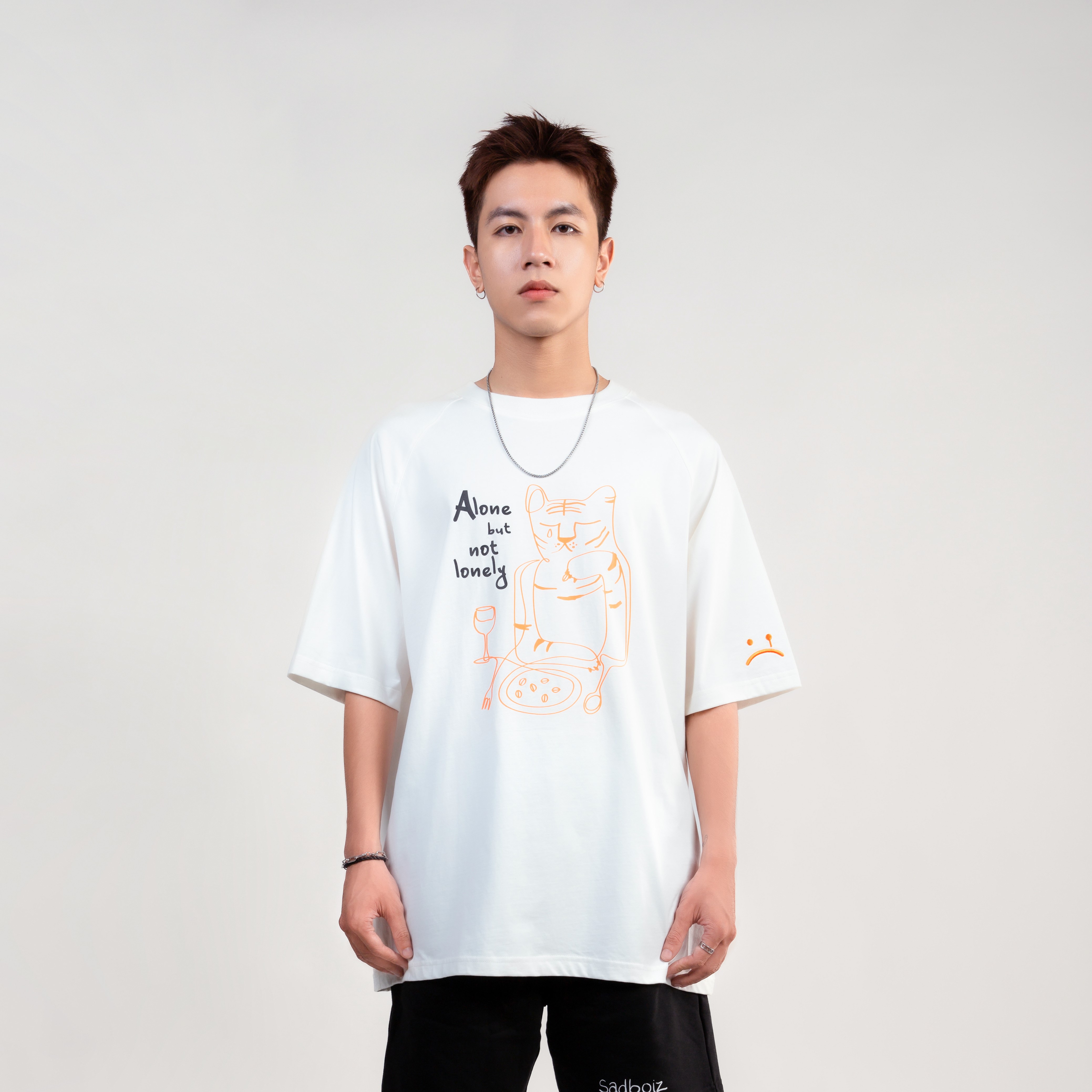 Áo thun sadboiz sadtiger white