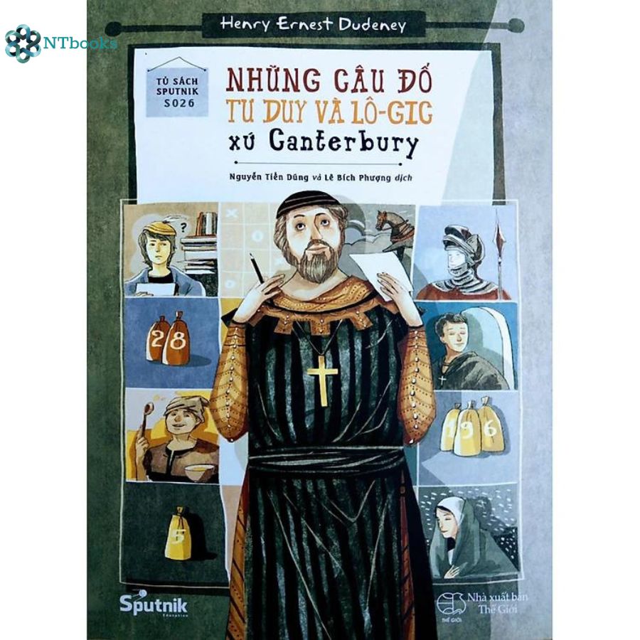 Sách Những Câu Đố Tư Duy Và Lô-Gic Xứ Canterbury - NTbooks