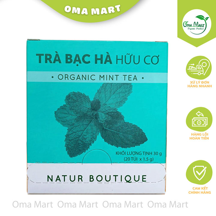 Trà bạc hà hữu cơ Fito