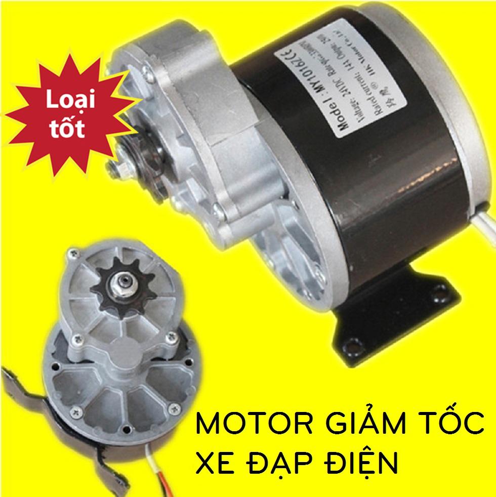 Motor Giảm Tốc Giá Rẻ, Motor Giảm Tốc Xe Đạp Điện 12V Chất Liệu  Hợp Kim Lõi Đồng Monen Lớn Tải Trọng Lên Đến 300kg