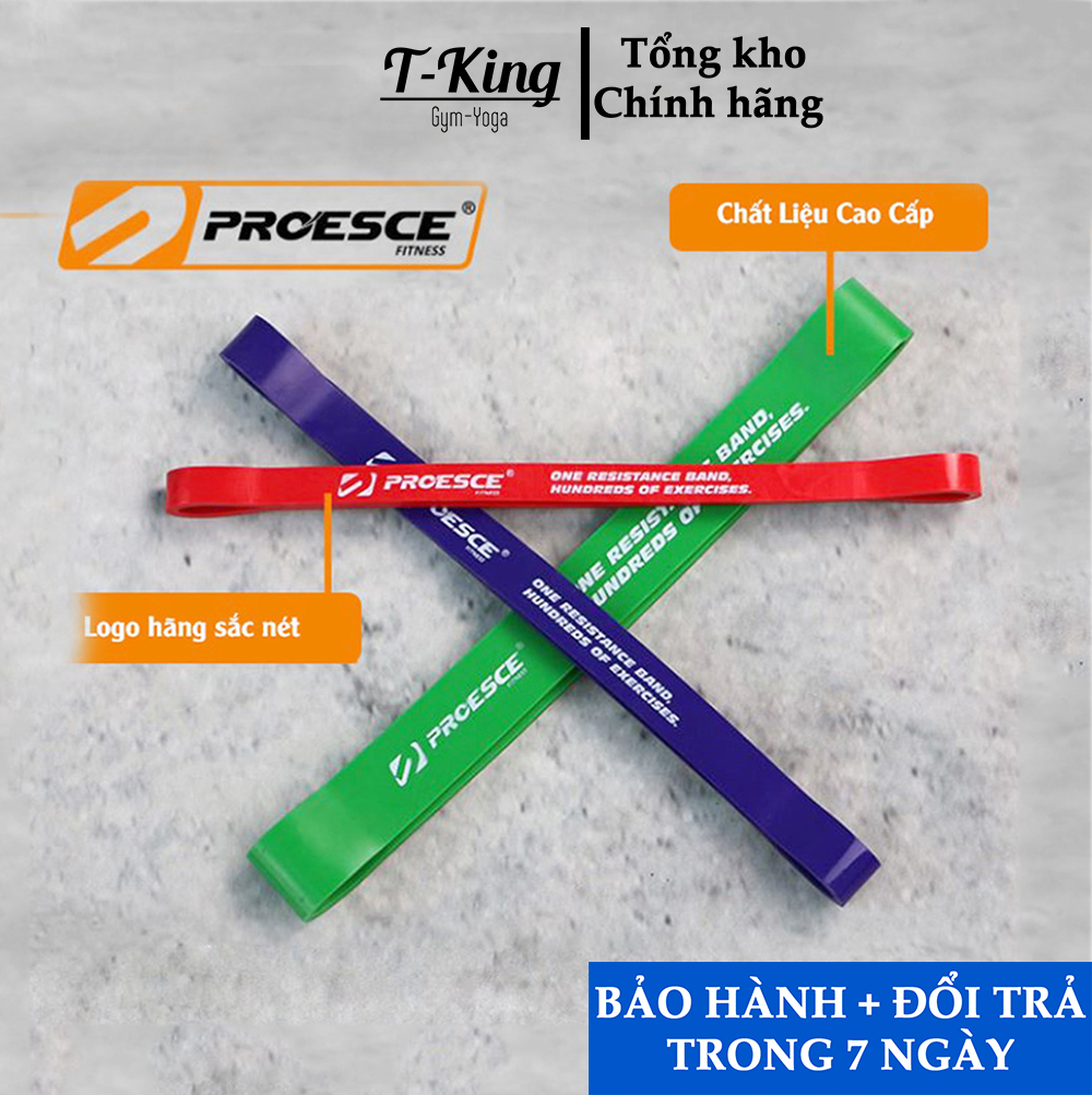 Dây kháng lực tập mông - chân Superband - Dây Cao Su Đàn Hồi -Proesce - cực bền