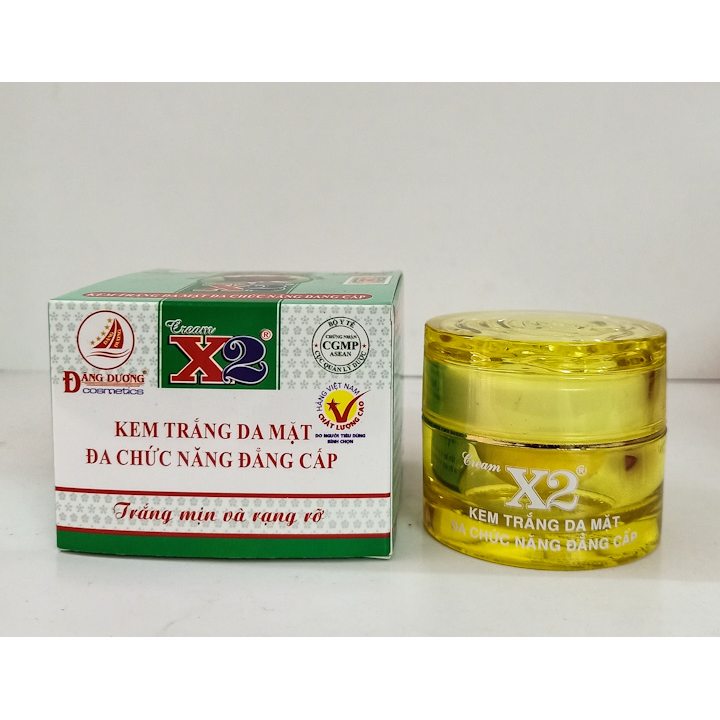 Kem x2 trắng da mặt đa chức năng đẳng cấp 20g