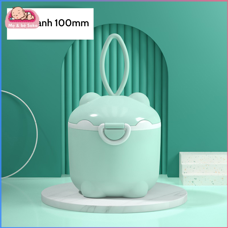 Hộp bảo quản sữa bột Hộp đựng thức ăn nhẹ di động cho trẻ sơ sinh Hộp đựng sữa bột cho trẻ sơ sinh Hộp đựng phụ kiện cho trẻ ăn - Mẹ bé Soko