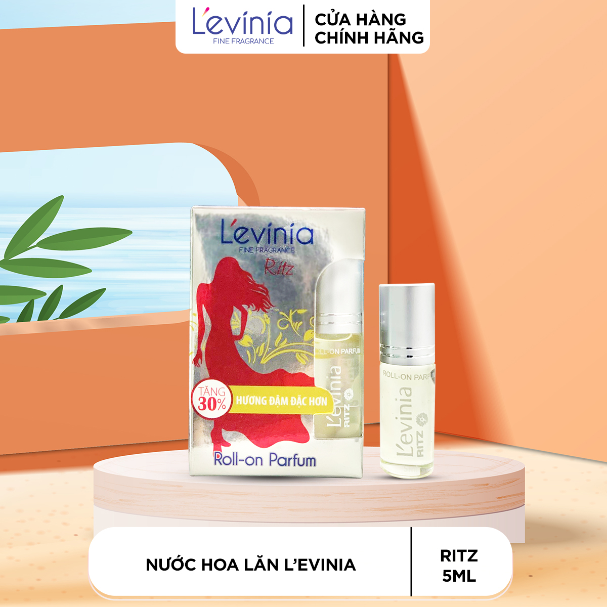 Nước hoa lăn l'evinia ritz 5ml