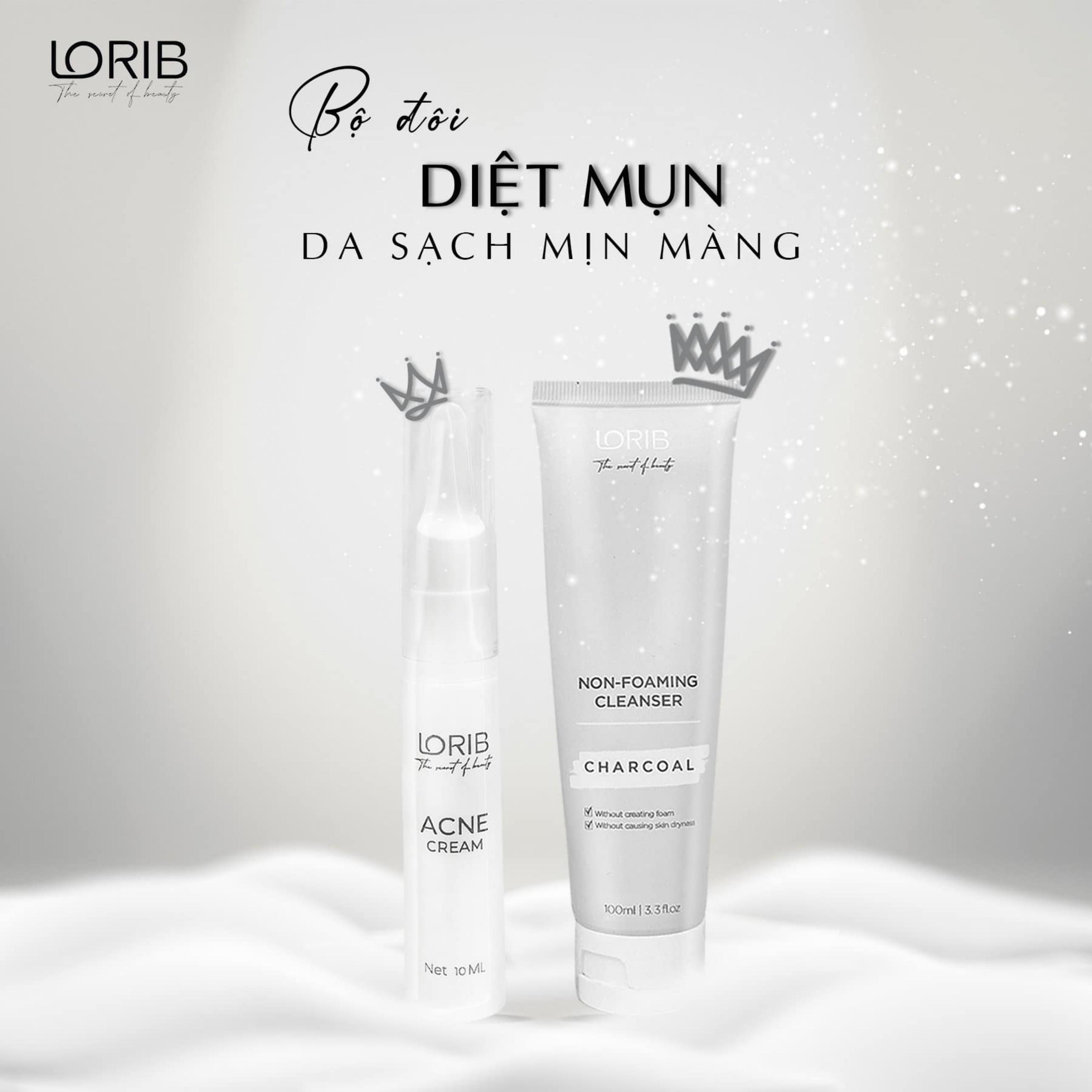 Sữa Rửa Mặt Than Tre Không Bọt Lori B 100ml