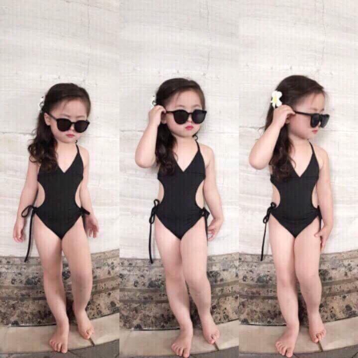 Bộ bơi bé gái siêu cute một mảnh diện, bộ bơi bé gái