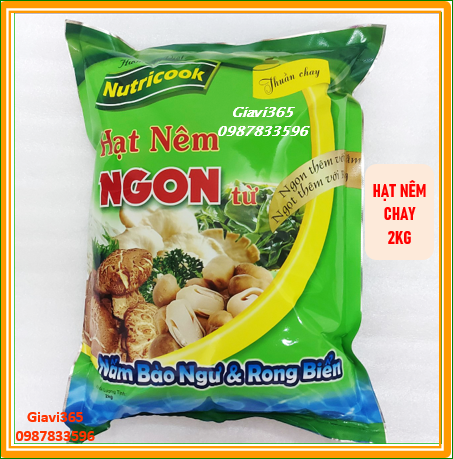 Hạt Nêm Nấm Bào Ngư Rong Biển 2kg