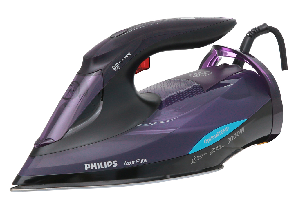 Bàn Ủi Hơi Nước chống cháy Philips GC5039 Tím Hàng chính hãng