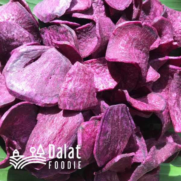 Khoai tím sấy không đường 500g -