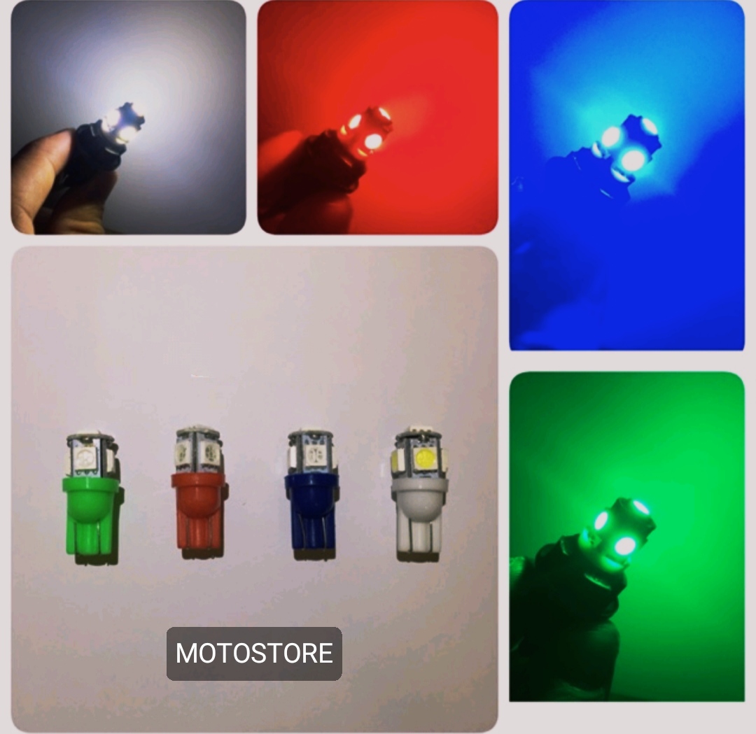 Đèn led xi nhan demi 5 tim xe máy