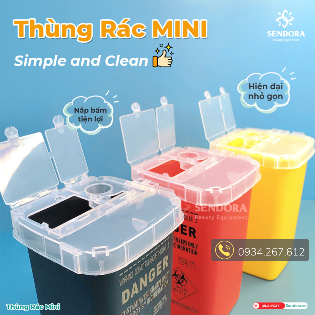 [HCM]Thùng rác mini