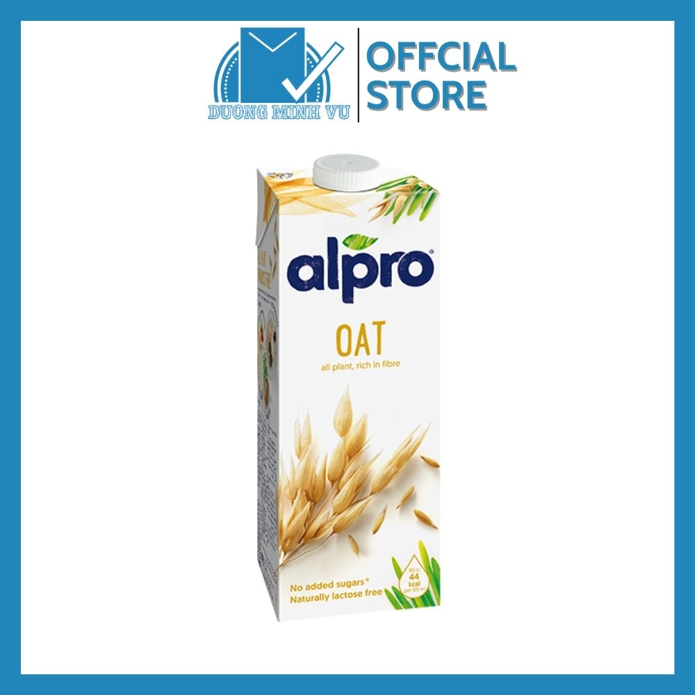 Thức uống yến mạch nguyên chất bổ sung dinh dưỡng Alpro 1L