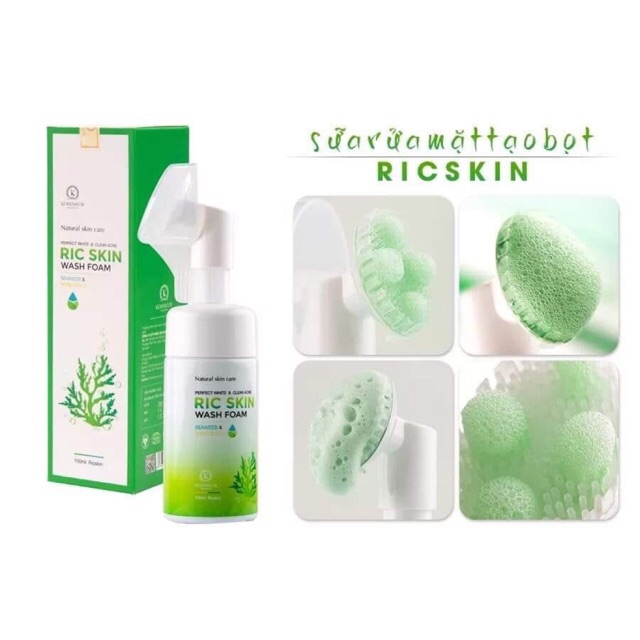 Sưa rưa măt ric skin 100ml + son dưỡng môi