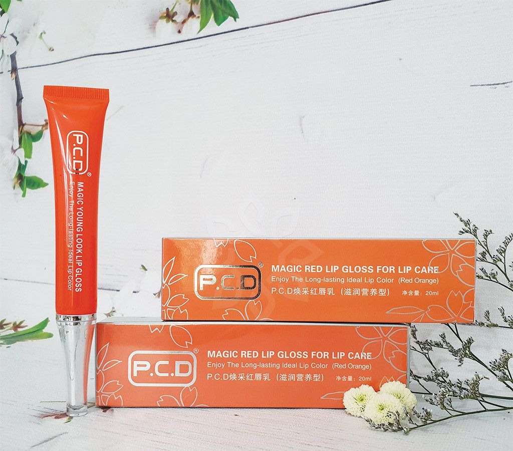 Dưỡng môi tri thâm kích màu môi PCD dòng chuyên dưỡng ẩm trong phun xăm thẩm mỹ  20mL (Màu Cam hồng) / dcpxtrangphamsg