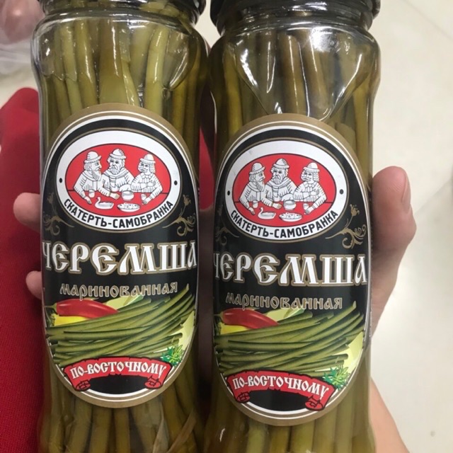 Cọng tỏi muối nga 330g