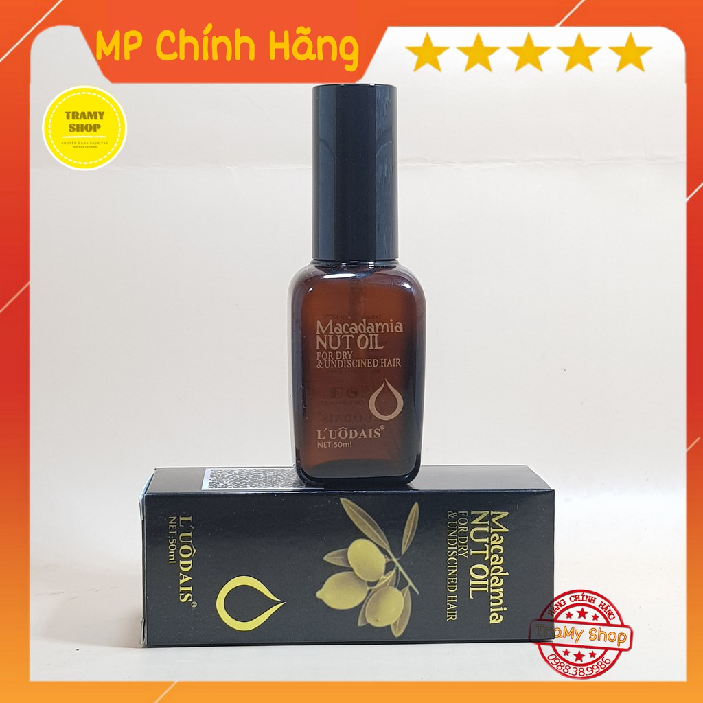 ♦️freeship♦️ tinh dầu dưỡng tóc macadamia nut oil 50ml