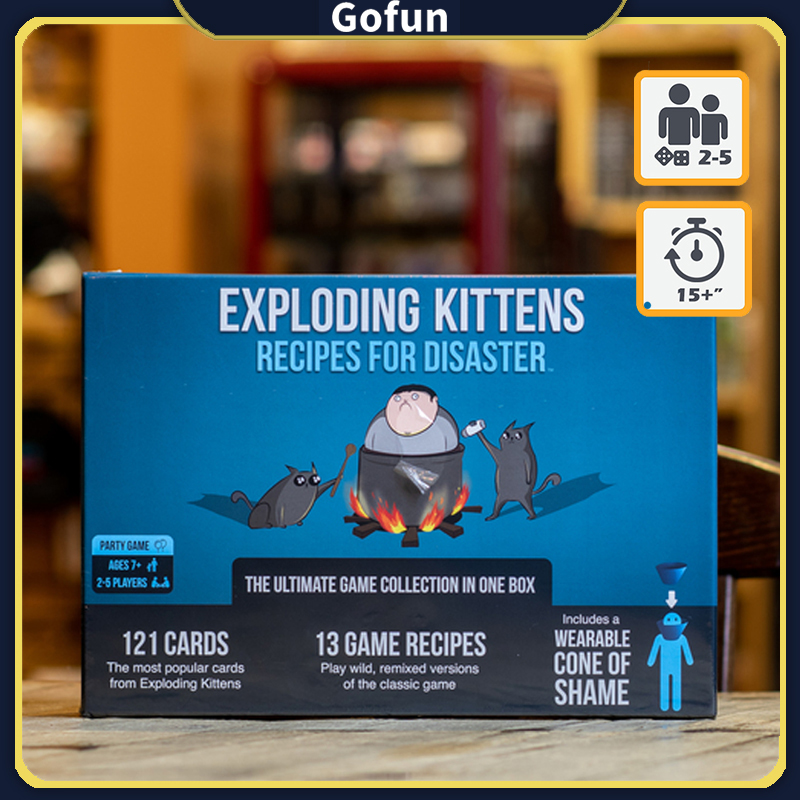 Exploding Kittens Recipes for Disaster Board Game - Trò chơi Bộ Bài