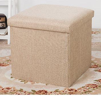 Đôn ghế - Hộp đựng đồ kiêm ghế ngồi vải - Size 40x25x25cm