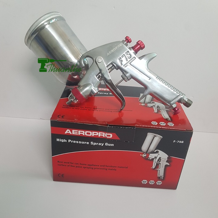 Súng phun sơn Aeropro F-75G thể tích 400cc