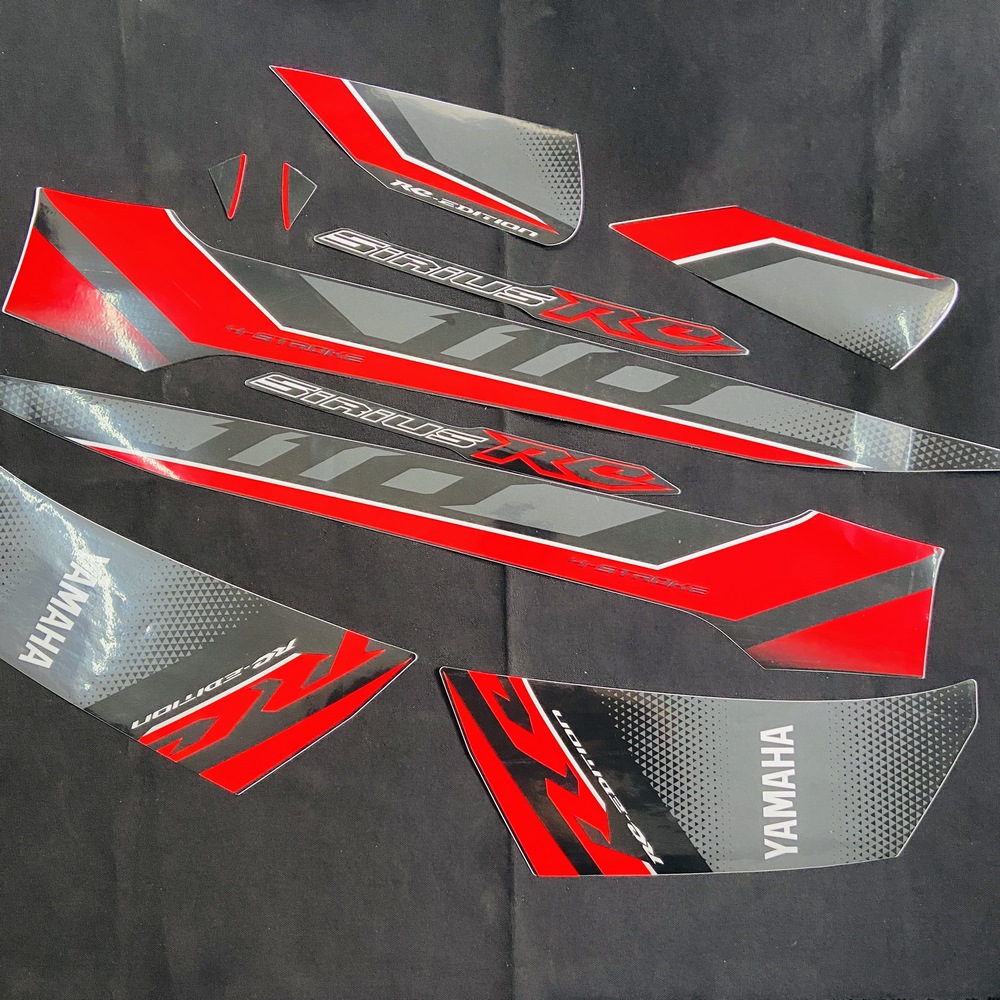 [HCM][BAO ĐỔI TRẢ] TEM 3 LỚP MÂU ZIN CAO CẤP CHO SIRIUS RC ĐỜI 2018 2019 SIÊU BỀN - MÀU ĐỎ