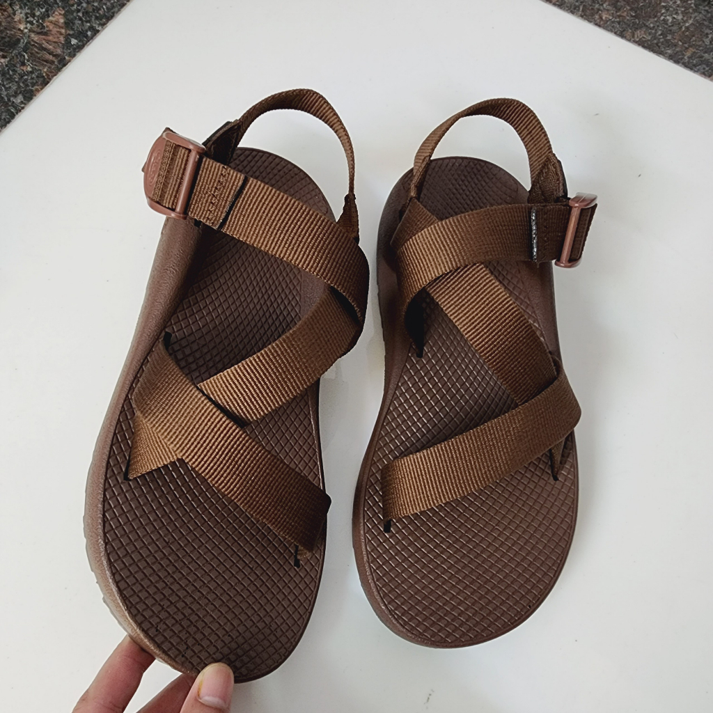 Giày sandal nam chaco đế thơm hương quế khử mùi mồ hôi, dép chaco cao cấp. mã màu nâu socola tg20