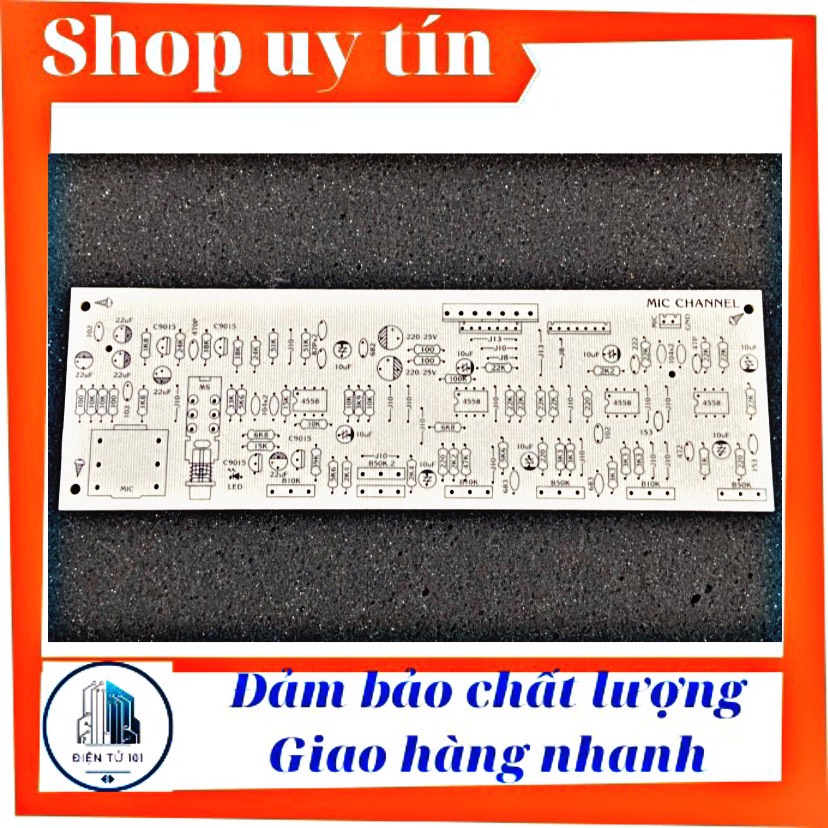 Mạch in PCB mic 6 volum phíp thủy tinh cao cấp