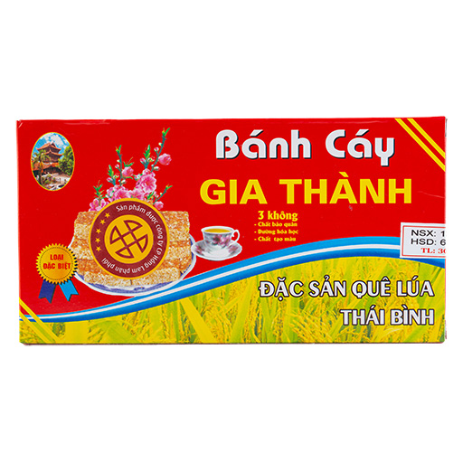 Đặc sản bánh cáy thái bình 250g - vị thơm ngọt