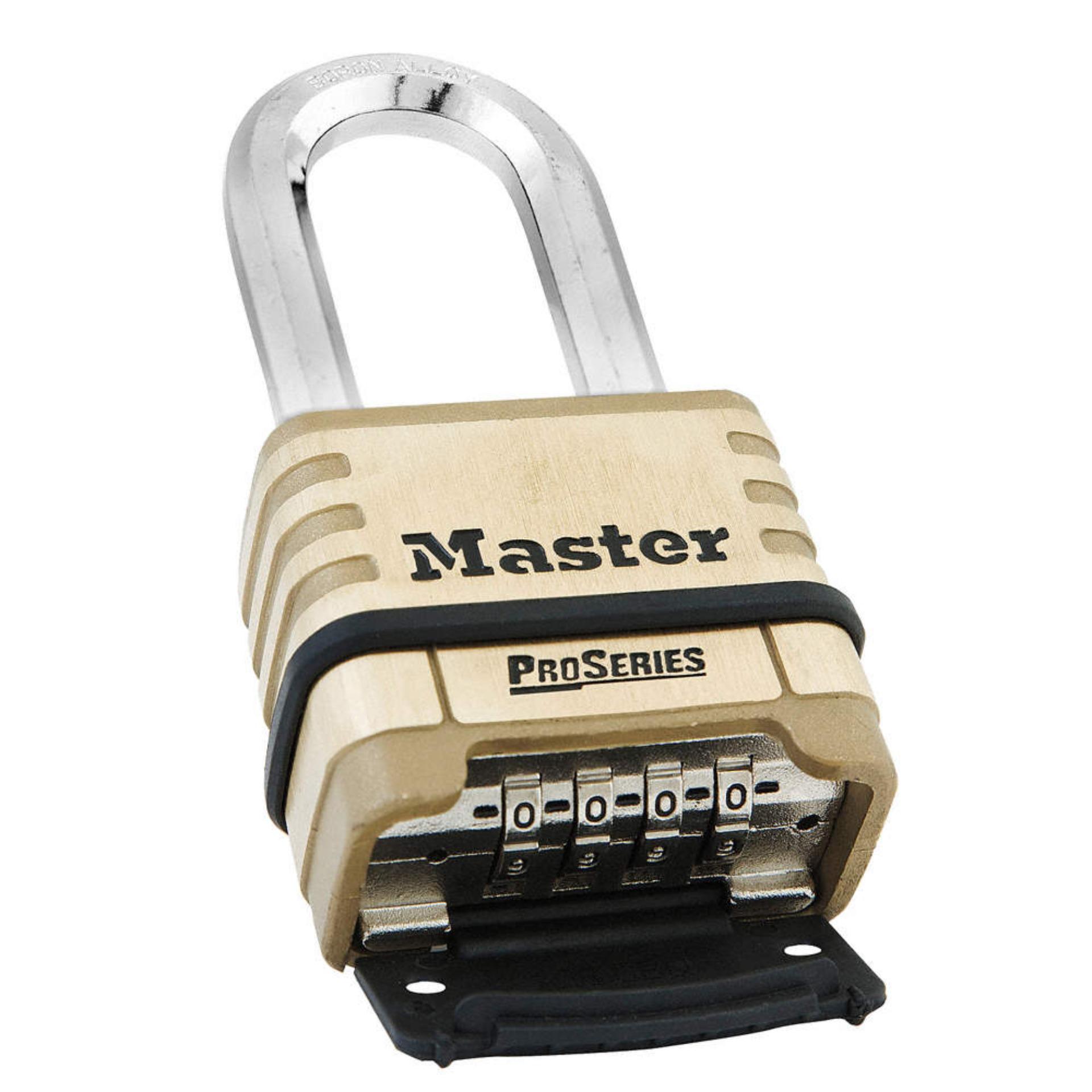 Ổ khóa chống cắt master lock 1175dlh thân đồng - luto shop