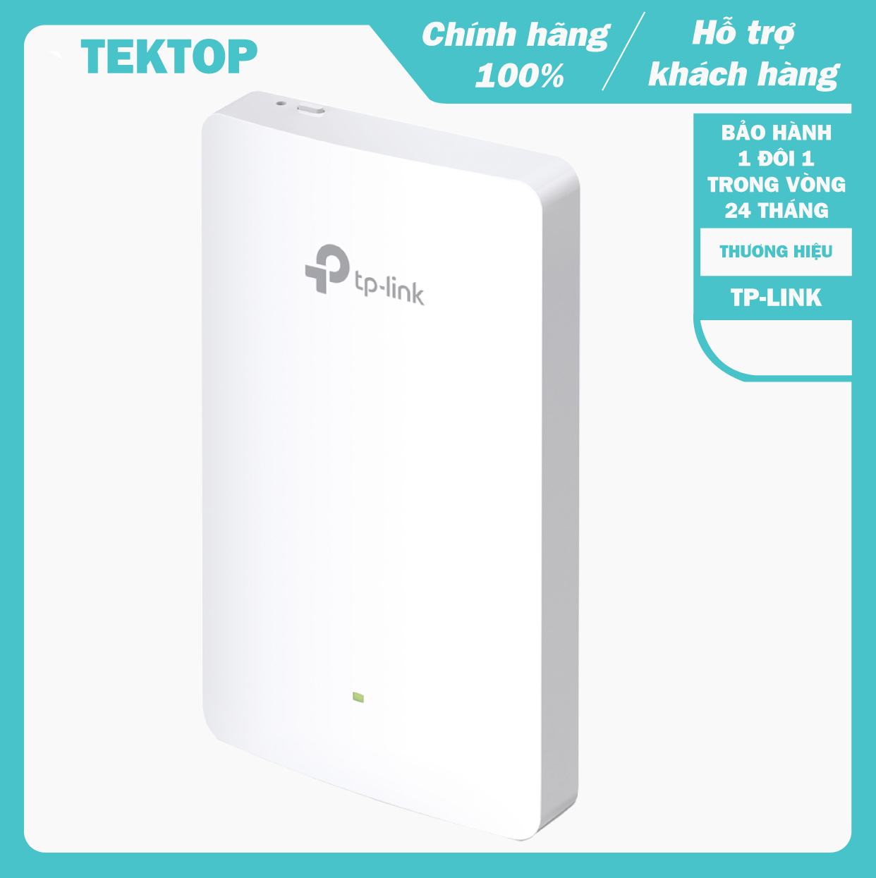 Bộ phát wifi gắn tường TP-Link EAP225-Wall, đảm bảo tín hiệu không dây mạnh mẽ