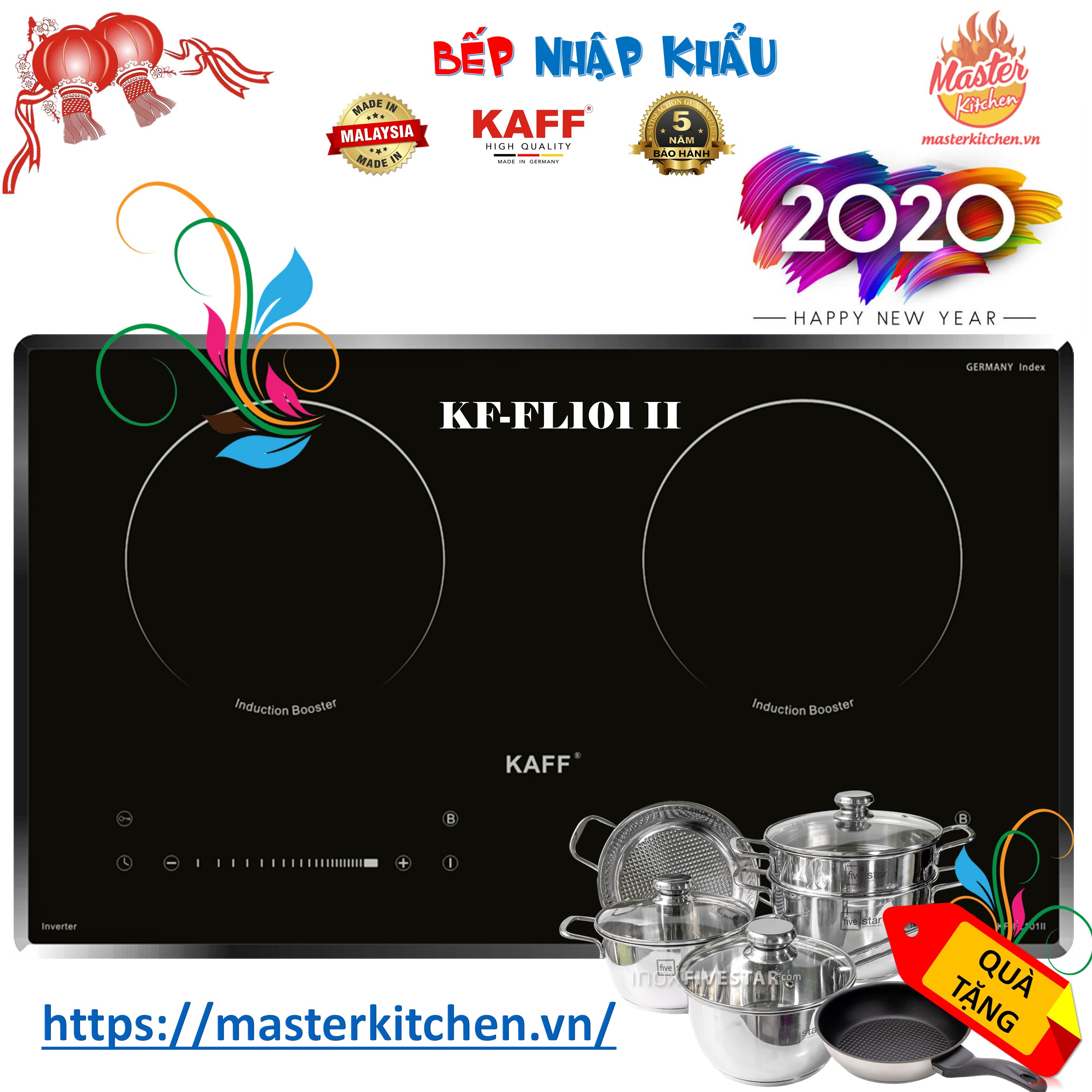 Bếp Từ Đôi KAFF KF-FL101II