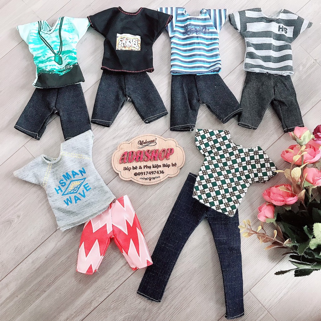 Quần áo dành cho búp bê nam 30cm