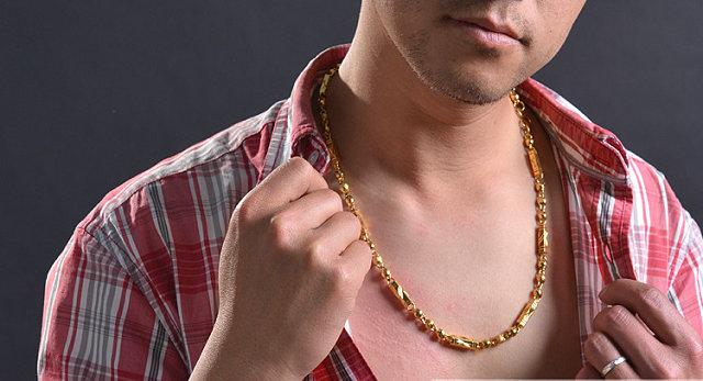 [HCM][LOẠI TỐT]Dây Chuyền Nam Mạ Vàng 24K Đốt Trúc Vuông - MẠ CÔNG NGHỆ CAO ITALY Kiểu dáng mạnh mẽ cá tính LXGDCDT03