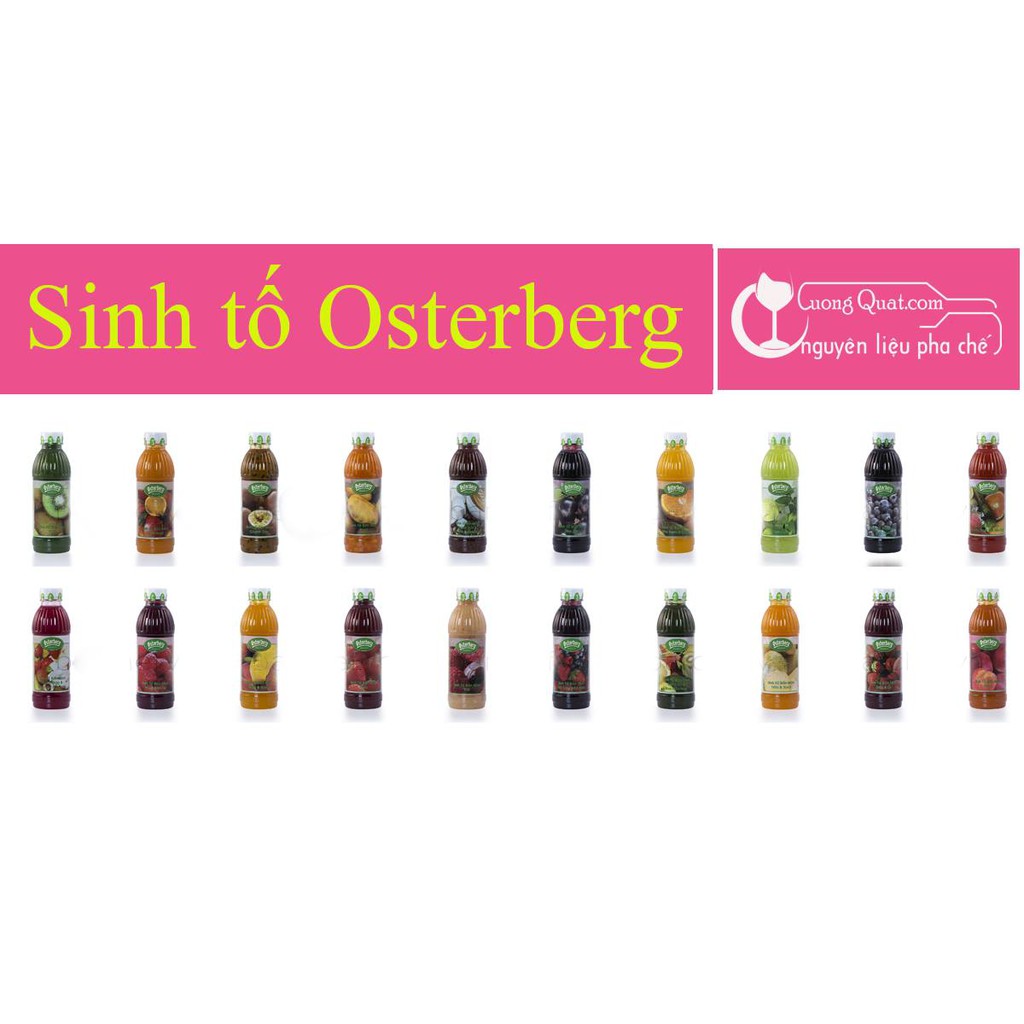 Sinh Tố Osterberg Chai 1Lit