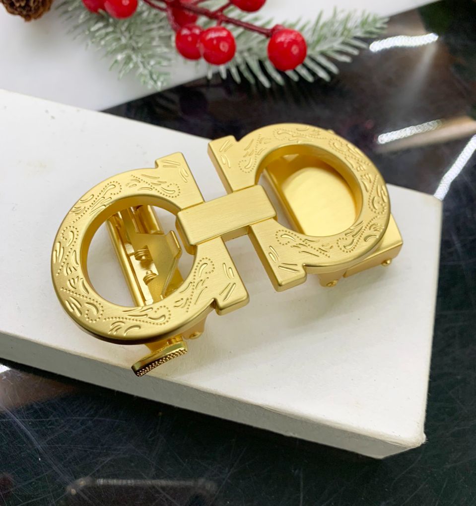Đầu khóa thắt lưng nam mặt nịt nam bản cho dây rộng 3,5cm gạt tự động cao cấp HQ STORE.AUTH