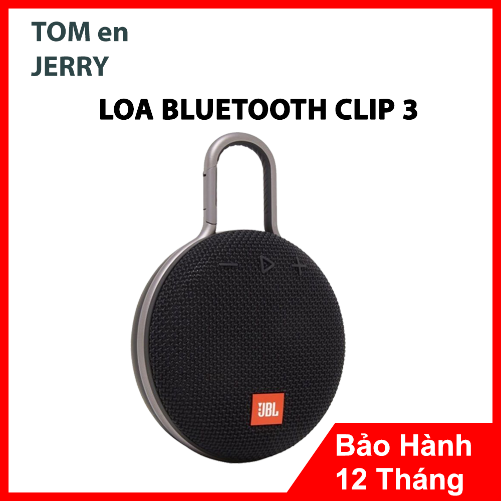 [SALE ĐẶC BIỆT TANG SON KHI MUA SP ] Loa Bluetooth JBL Clip3,Đẳng Cấp Từ Âm Thanh Đến Thiết Kế ,loa Dã Ngoại Vô Cùng Tiện Lợi, Bảo Hành 12 Tháng Lỗi 1 Đổi 1