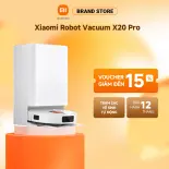 Robot hút bụi lau nhà Xiaomi Robot Vacuum X20 Pro BHR8859EU | Lực hút 7000Pa | Pin 5200mAh | Trạm sạc vệ sinh đa nhiệm