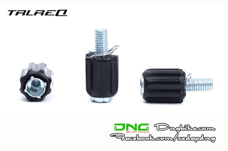 Ốc tân chỉnh dây trên sườn xe đạp