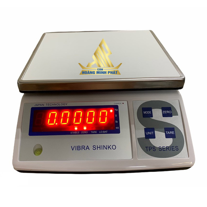 Cân điện tử vibra shinko 3kg 6kg 15kg 30kg tps . dùng cho nhà hàng, gia đình