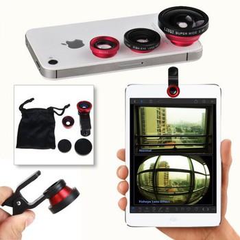 Lens chụp hình cho điện thoại 3 trong 1