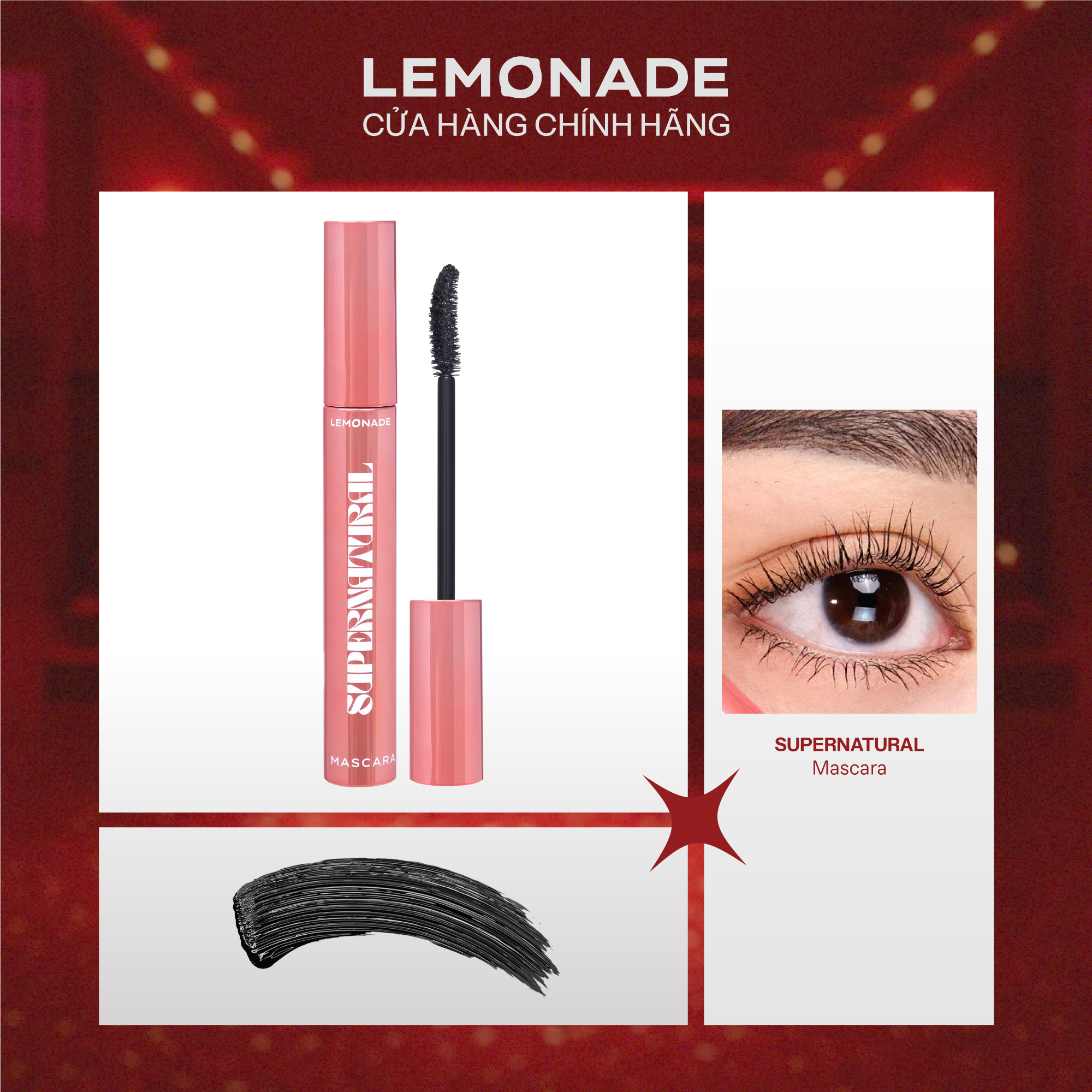 Chuốt mi Lemonade SuperNatural Mascara 7.5g