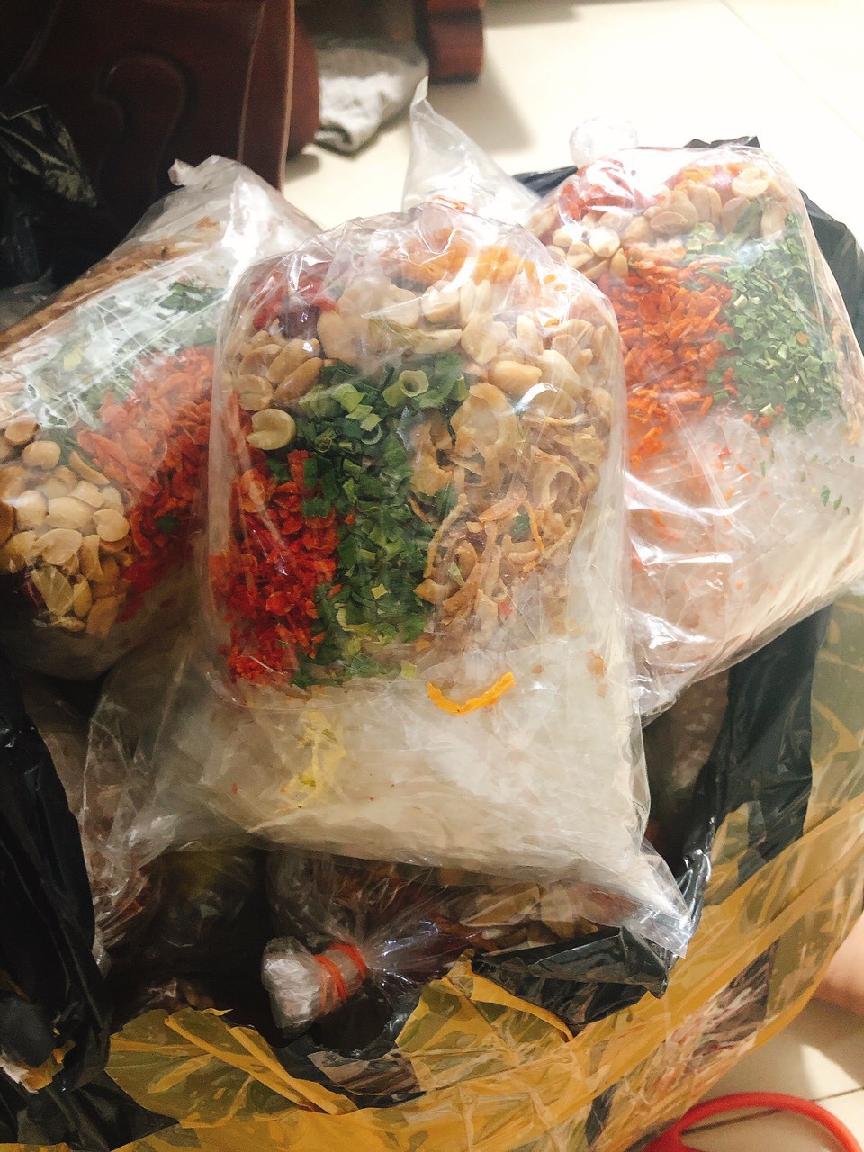Bánh tráng tự trộn