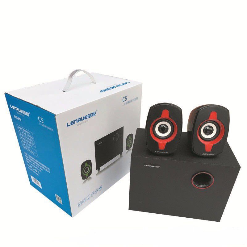 Loa vi tính Lenrue c5 2.1, sản phẩm tốt với chất lượng, độ bền cao và được cam kết sản phẩm y như hình