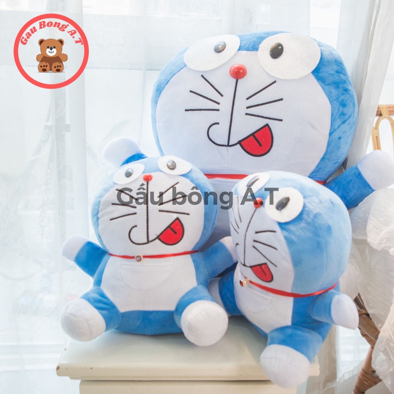Gấu Bông Doraemon thú nhồi bông hình doraemon đáng yêu doraemon biểu cảm cute size 30cm-80cm
