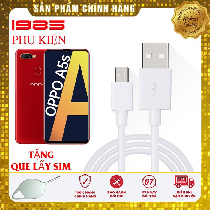 Cáp Sạc Nhanh Oppo A5S Chính Hãng