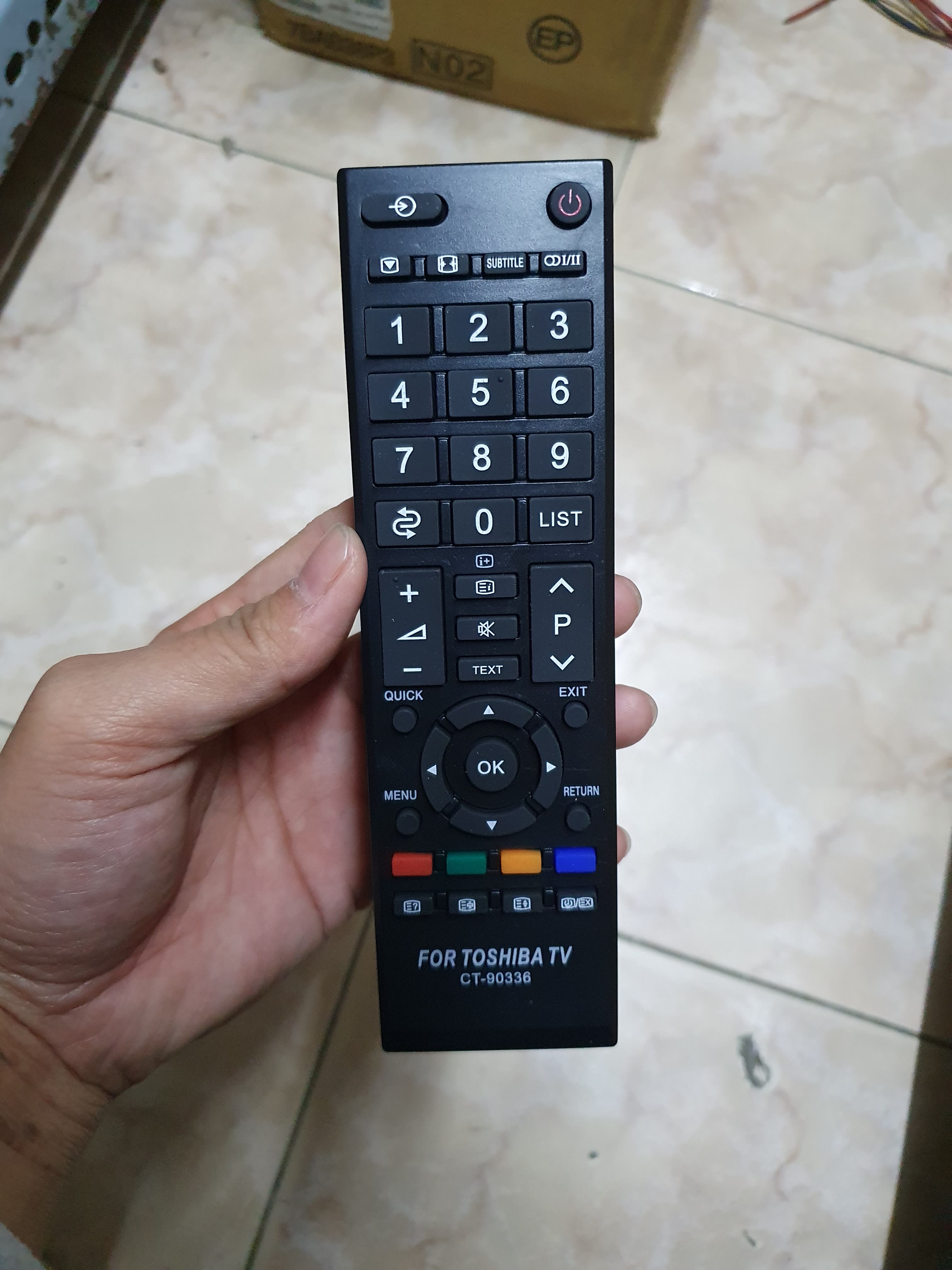 Remote ti vi toshibaa lcd 90336
